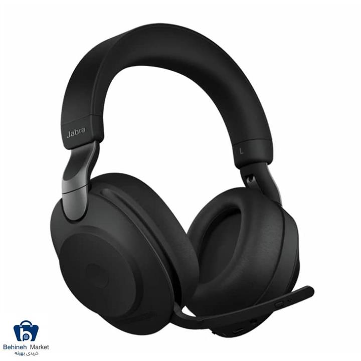 هدست بی سیم جبرا مدل Evolve2 85 Jabra  Evolve2 85 Unified Communication UC Wireless Stereo Headset